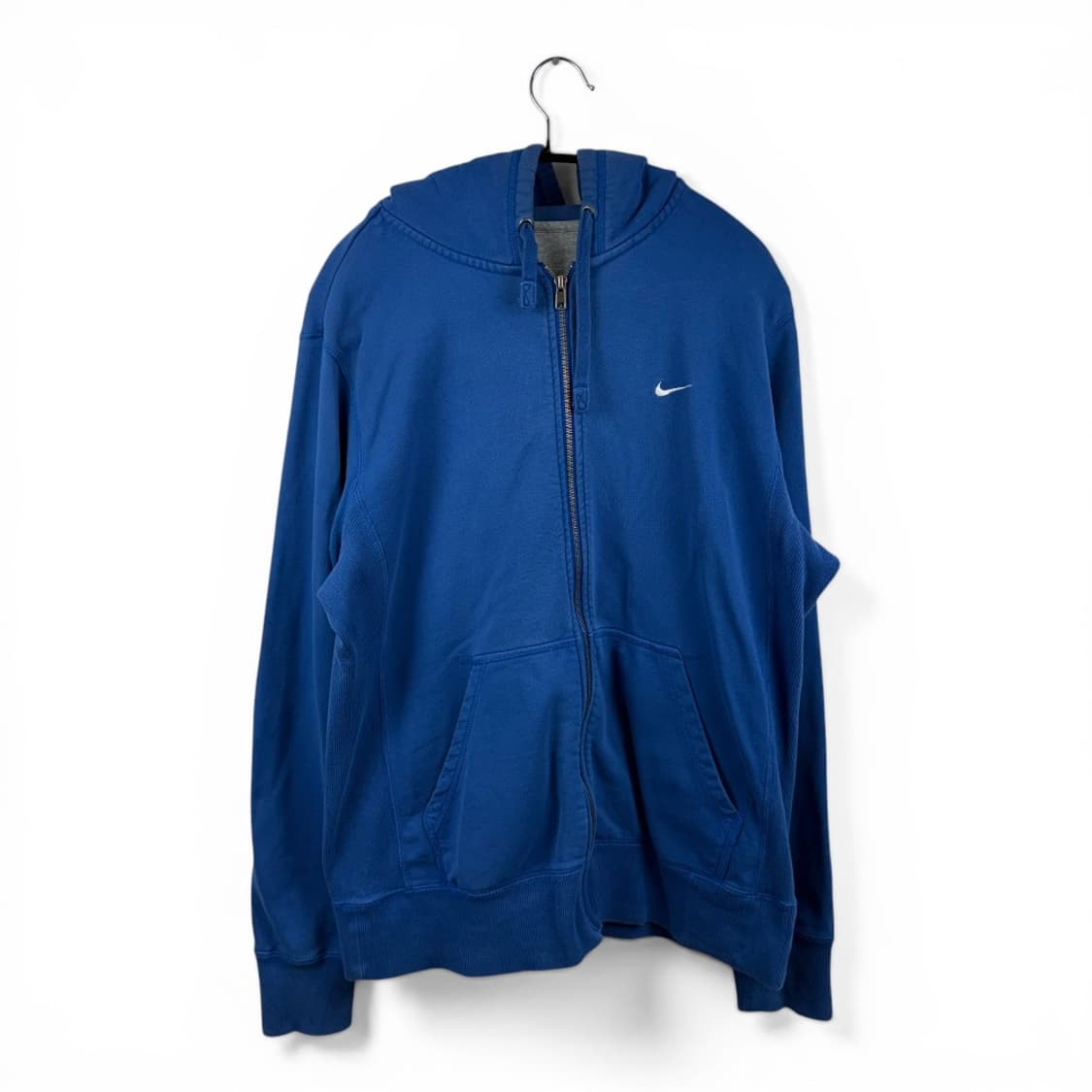 (110) 나이키 스우시 후드집업 블루 상품이미지1
