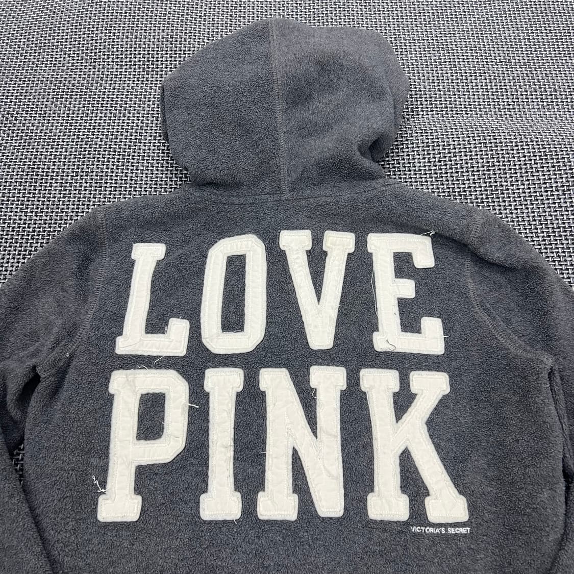 Pink 양털 후드집업 상품이미지3