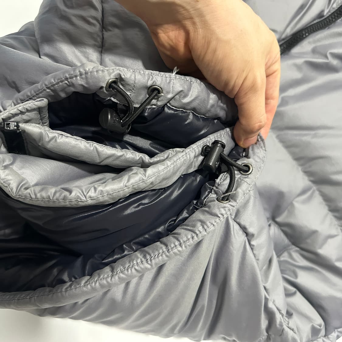 노스페이스 700 그레이 조끼패딩 XL 상품이미지3