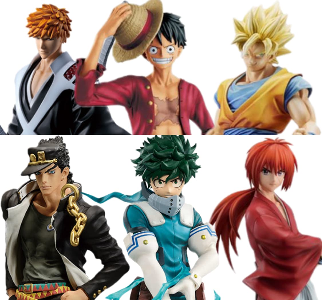 블리치 이치고 원피스 루피 죠죠 나히아 드래곤볼 손오공 제일복권 피규어 상품이미지1