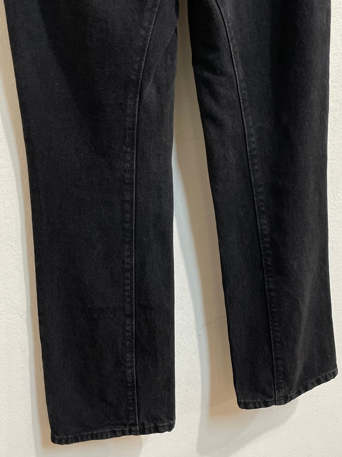 시스템 워싱 코튼 와이드 팬츠 상품이미지8