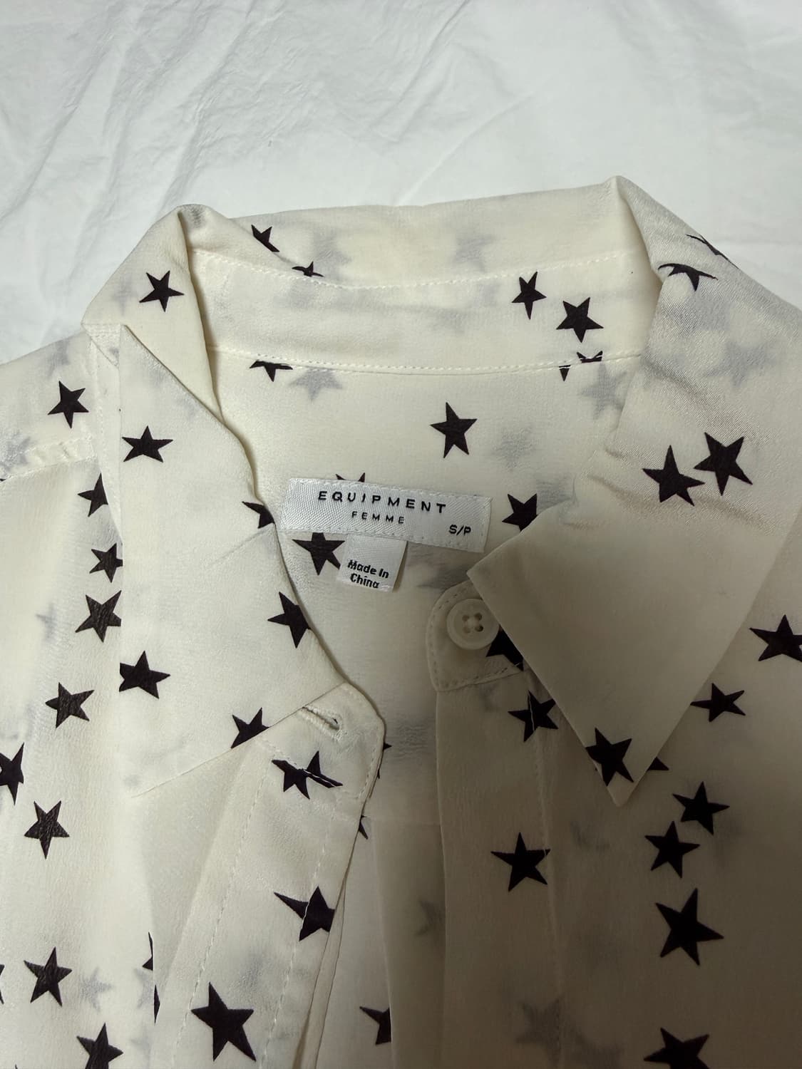 이큅먼트 실크 블라우스 상품이미지2