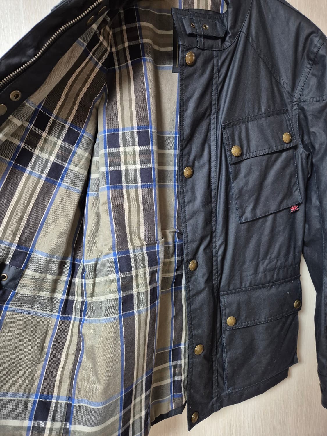 (정품) 벨스타프  Belstaff 필드마스터 왁스 코튼 자켓 36 상품이미지6