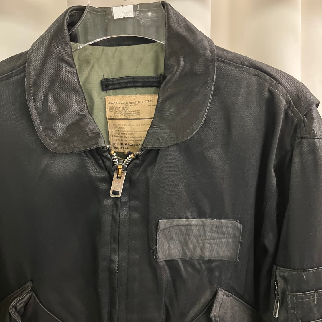 U.S ISS INC CWU-55P 타이탄 클로스 플라이트 점퍼 M 상품이미지4