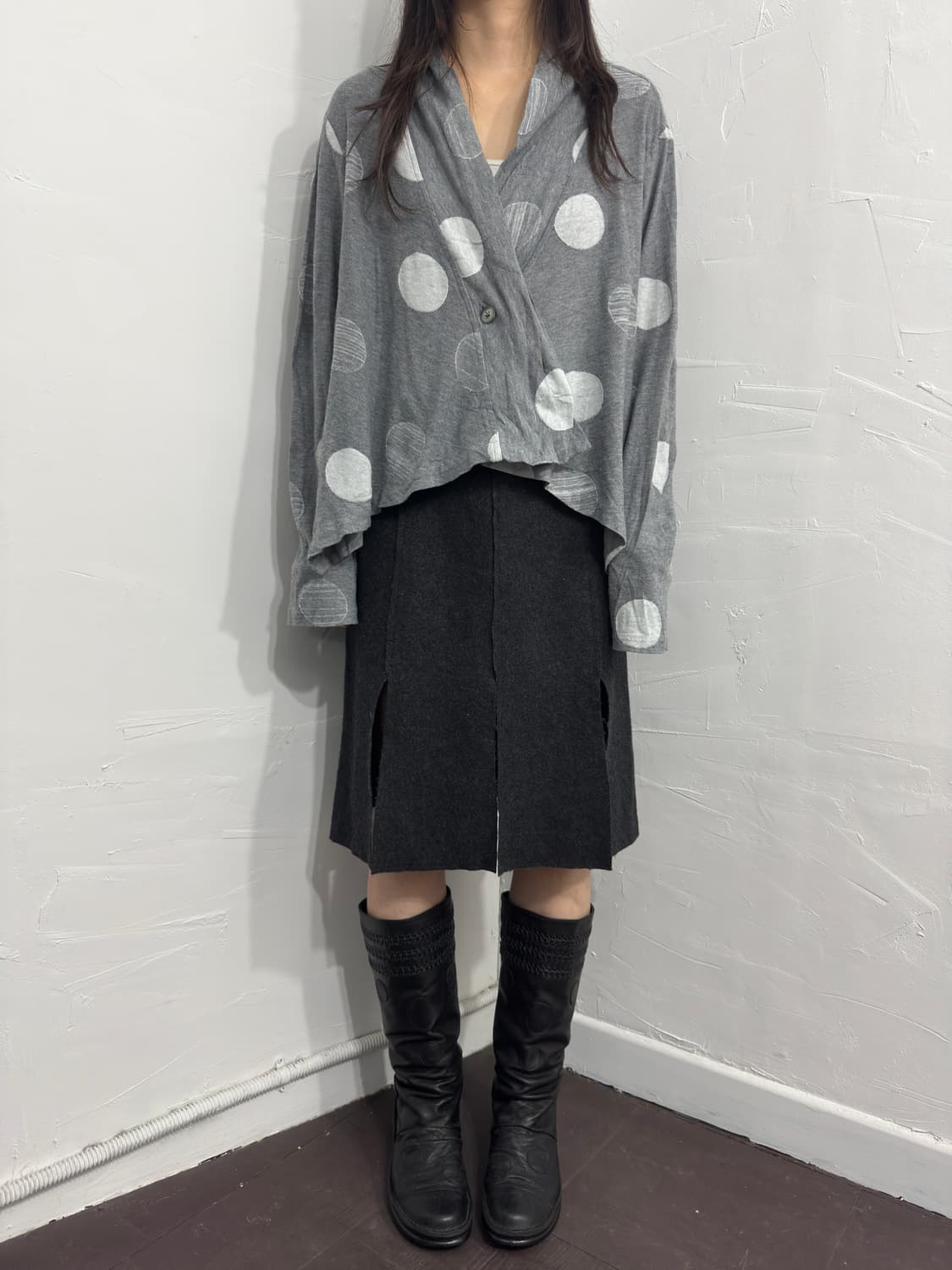 amber wool midi skirt 상품이미지2