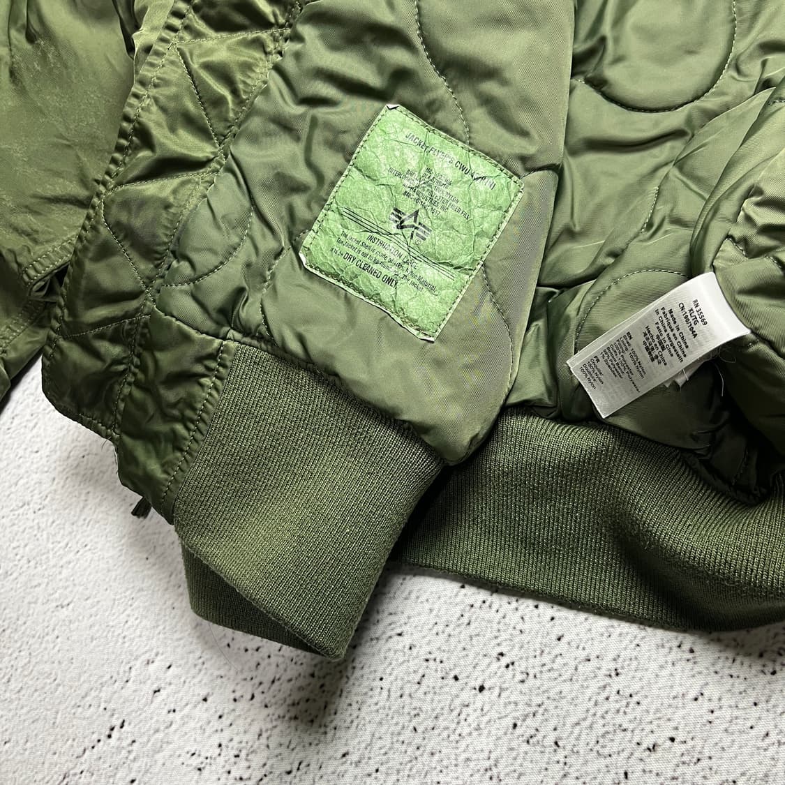 Alpha Industries CWU-45/P Flight Jacket 상품이미지5