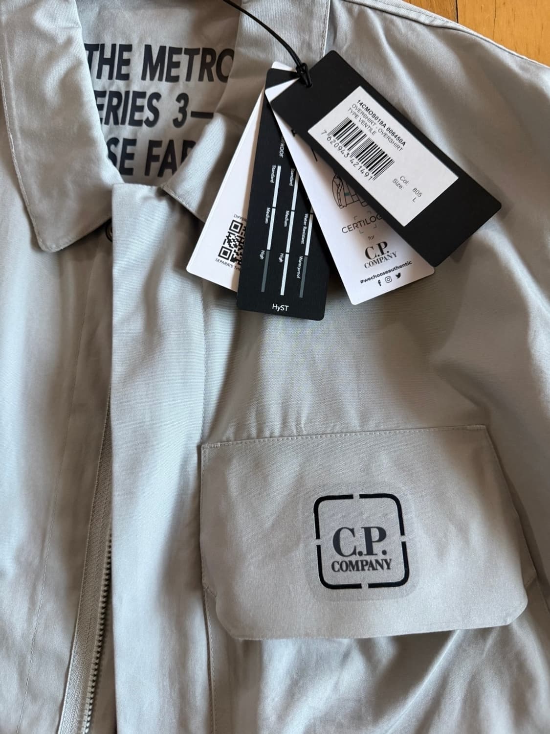 CP컴퍼니 HyST 오버셔츠 상품이미지2