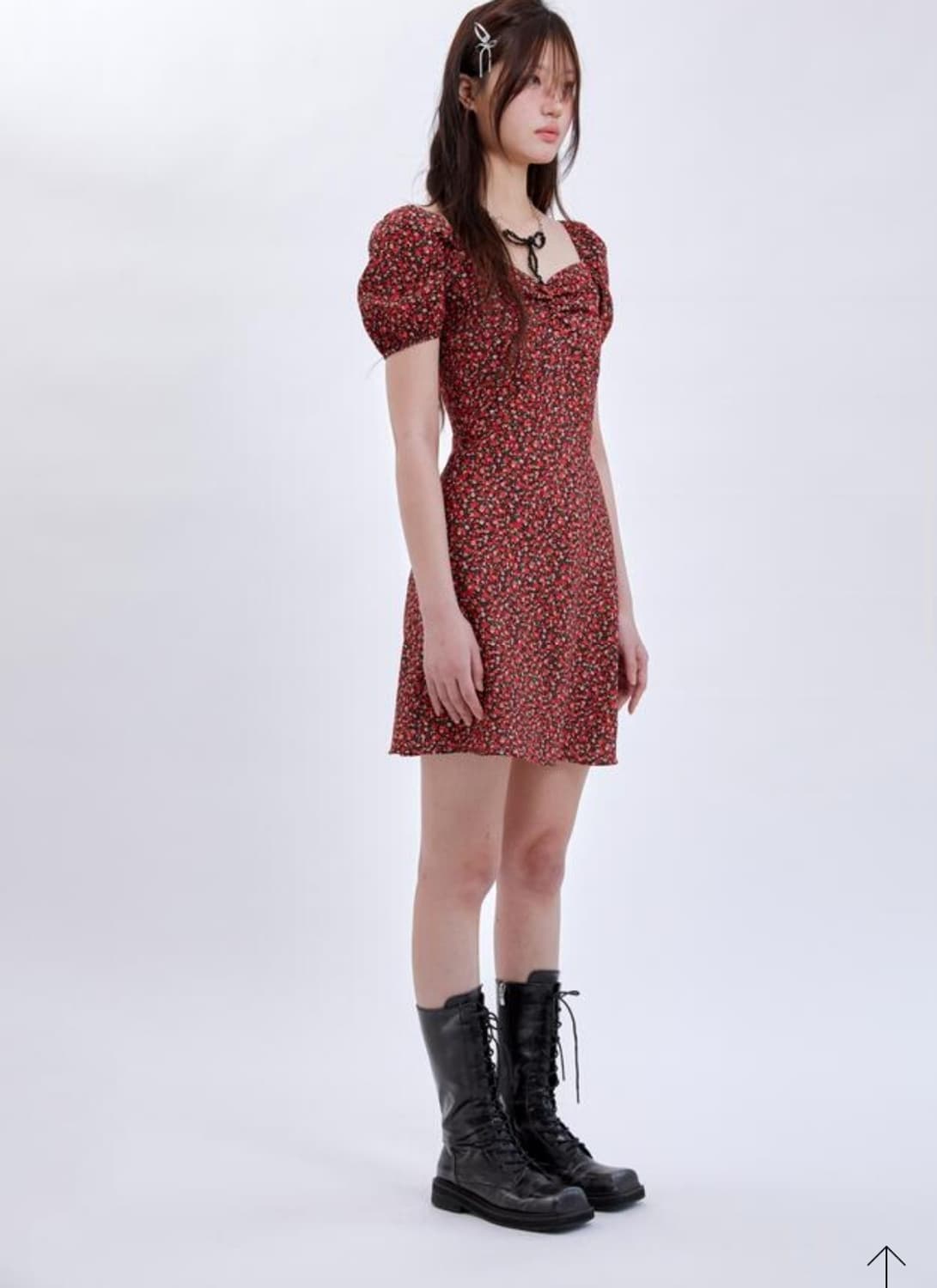 루루서울 Red Pansy Dress
사이즈S 새상품
 상품이미지7