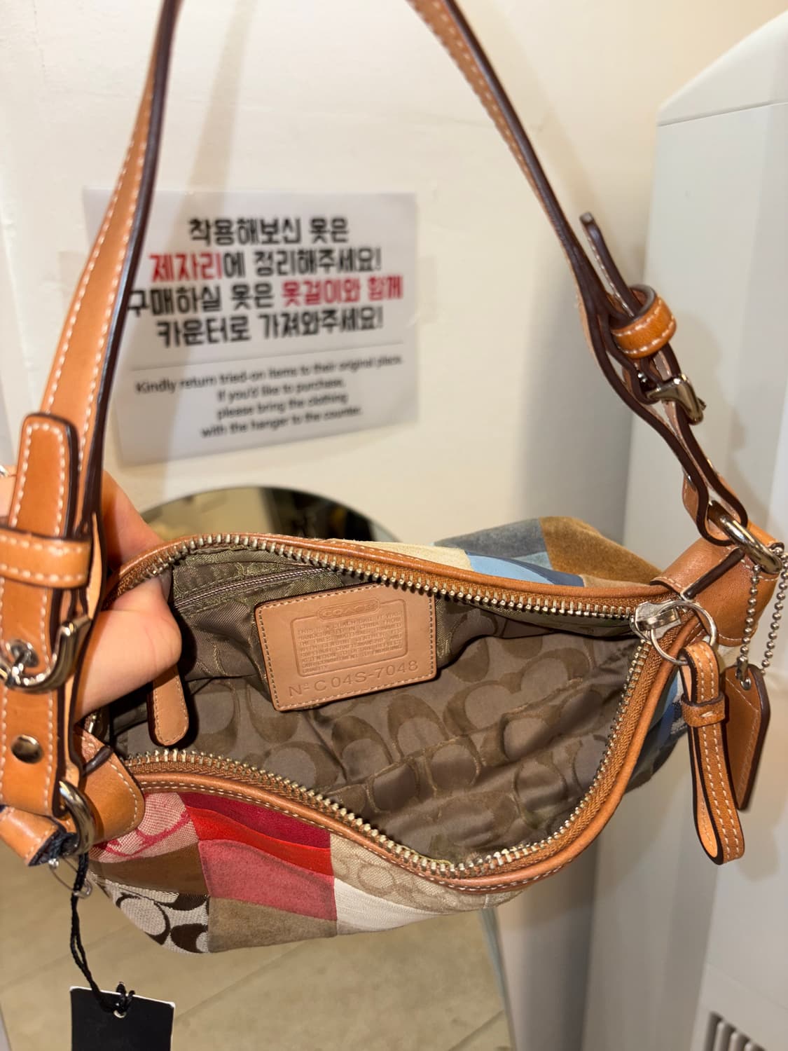 COACH patchwork shoulder bag 상품이미지6
