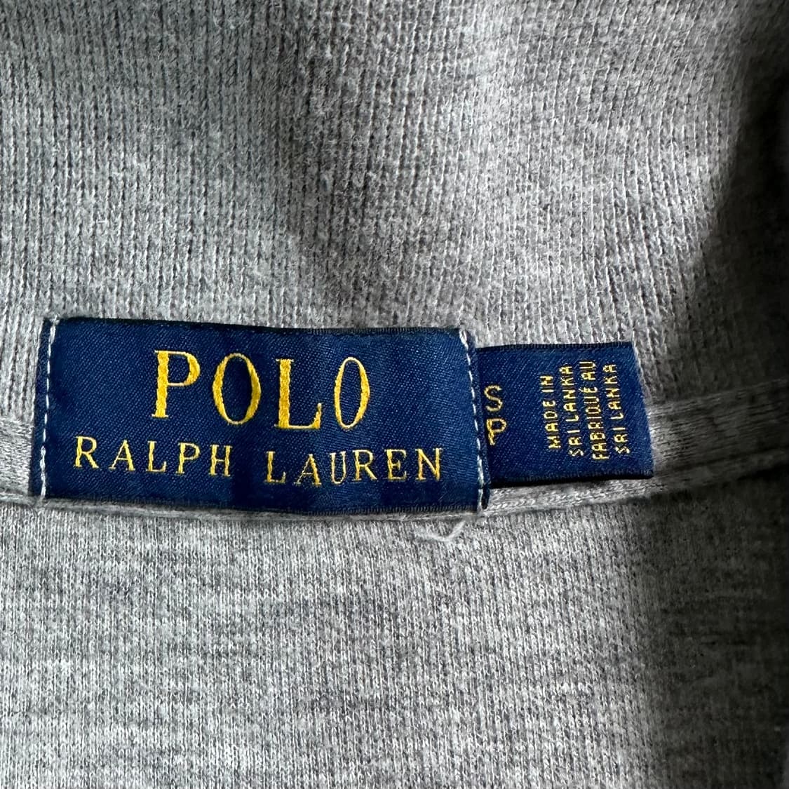 폴로 랄프로렌 그레이 반집업 상품이미지6