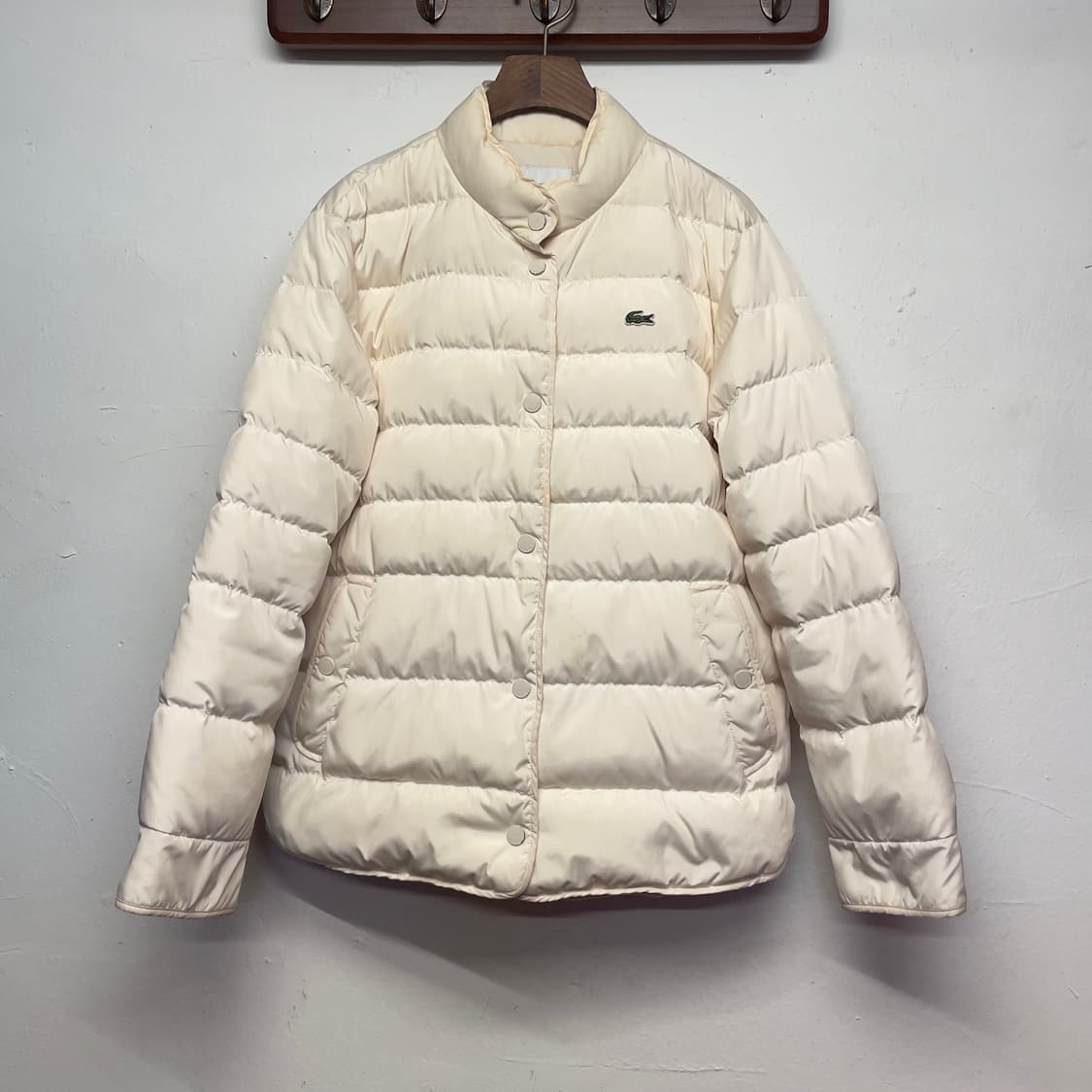라코스테 (우먼) 구스다운 경량 패딩 자켓   상품이미지1