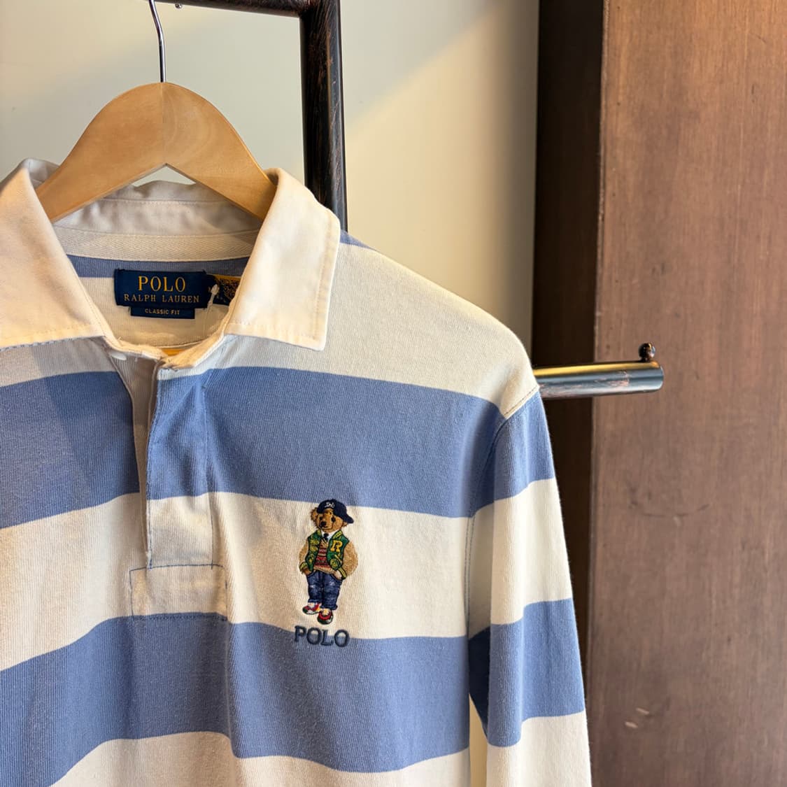 16346 - 폴로 랄프로렌 스트라이프 베어 럭비티 상품이미지3