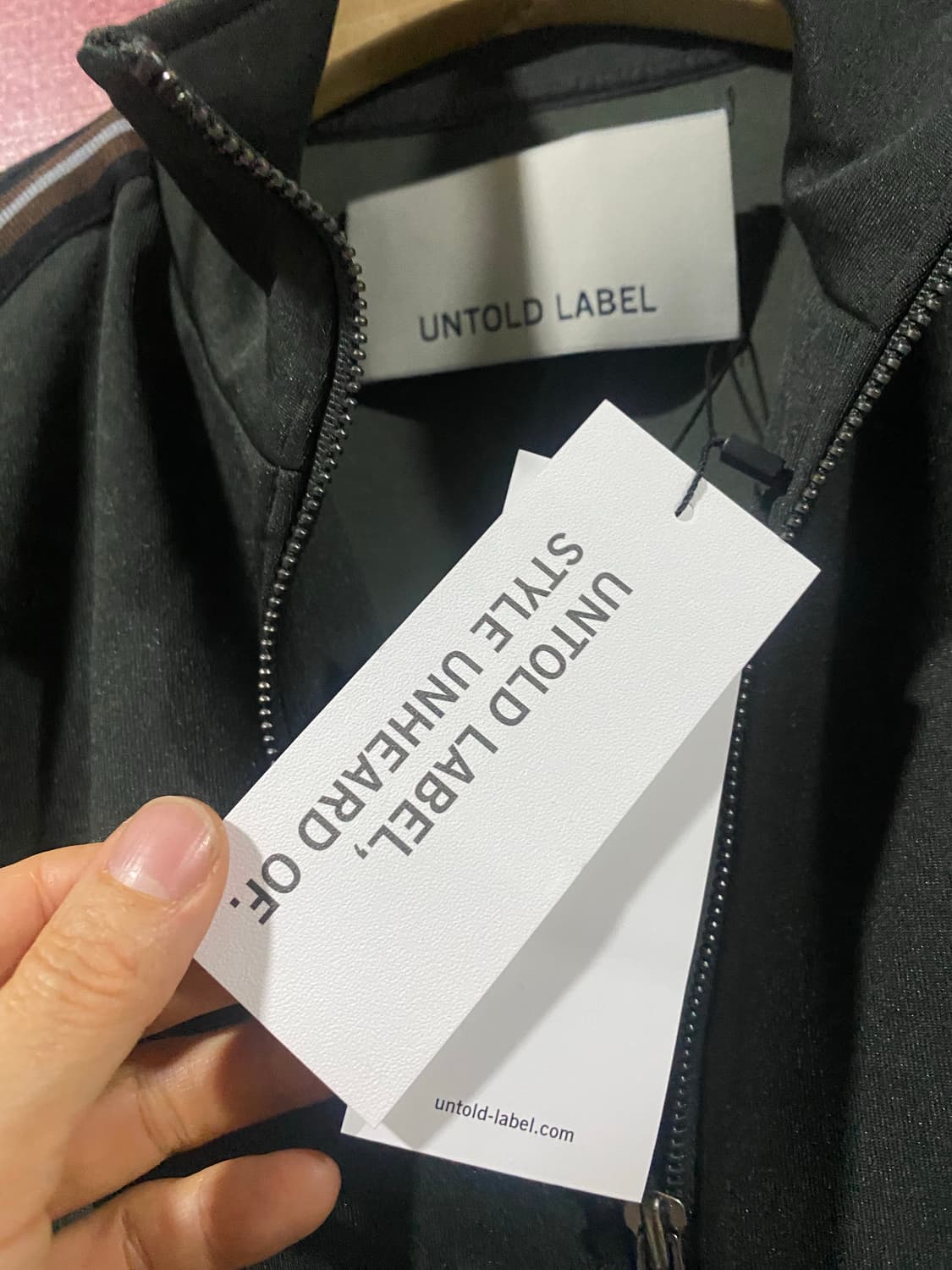 UNTOLD LABEL 트랙 자켓 M 상품이미지9