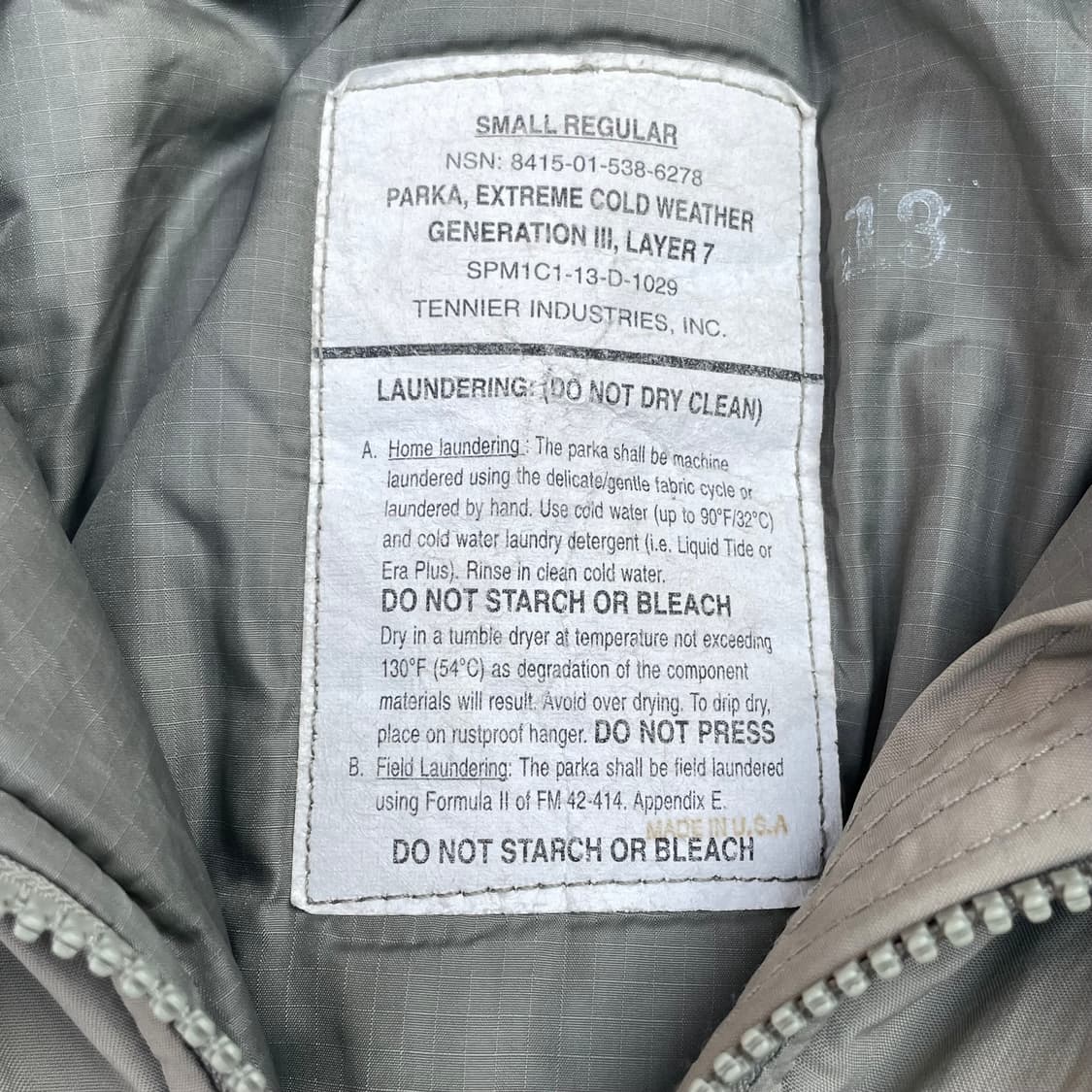 미군 오리지날 패딩 자켓 상품이미지3