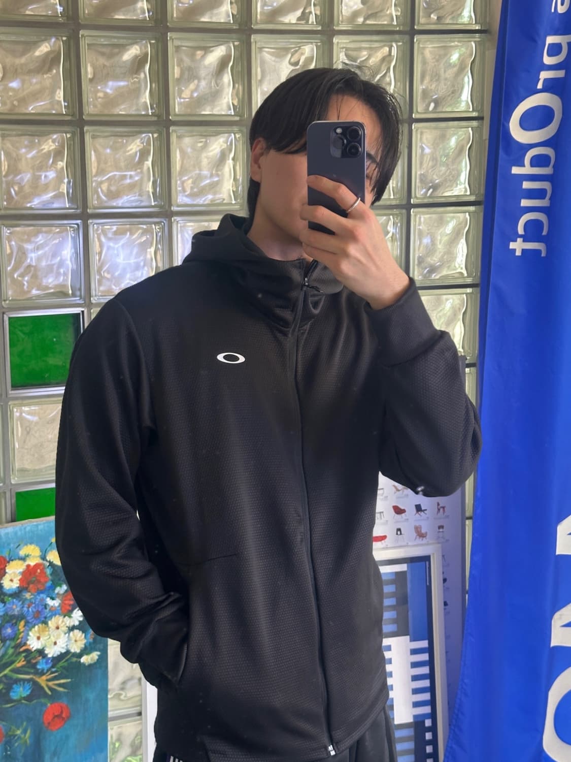 enhance grid fleece jacket 13.0FOA405097 상품이미지1