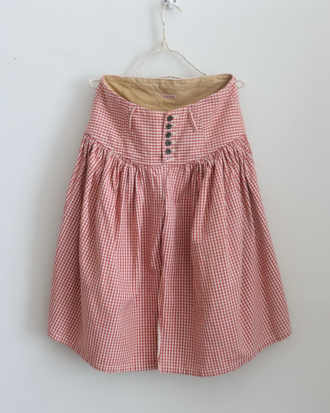 [Kapital] Gingham Check Culottes Pants 상품이미지7