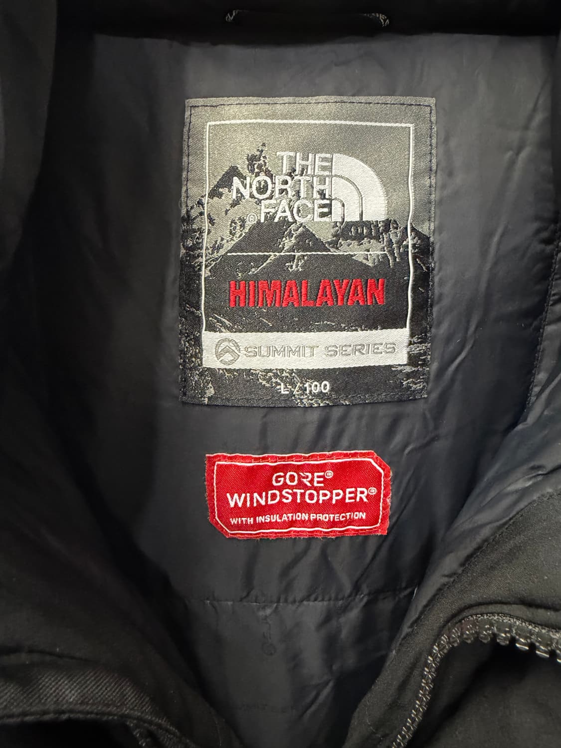 정품) 노스페이스 고어텍스 히말라야 롱패딩 L 상품이미지7