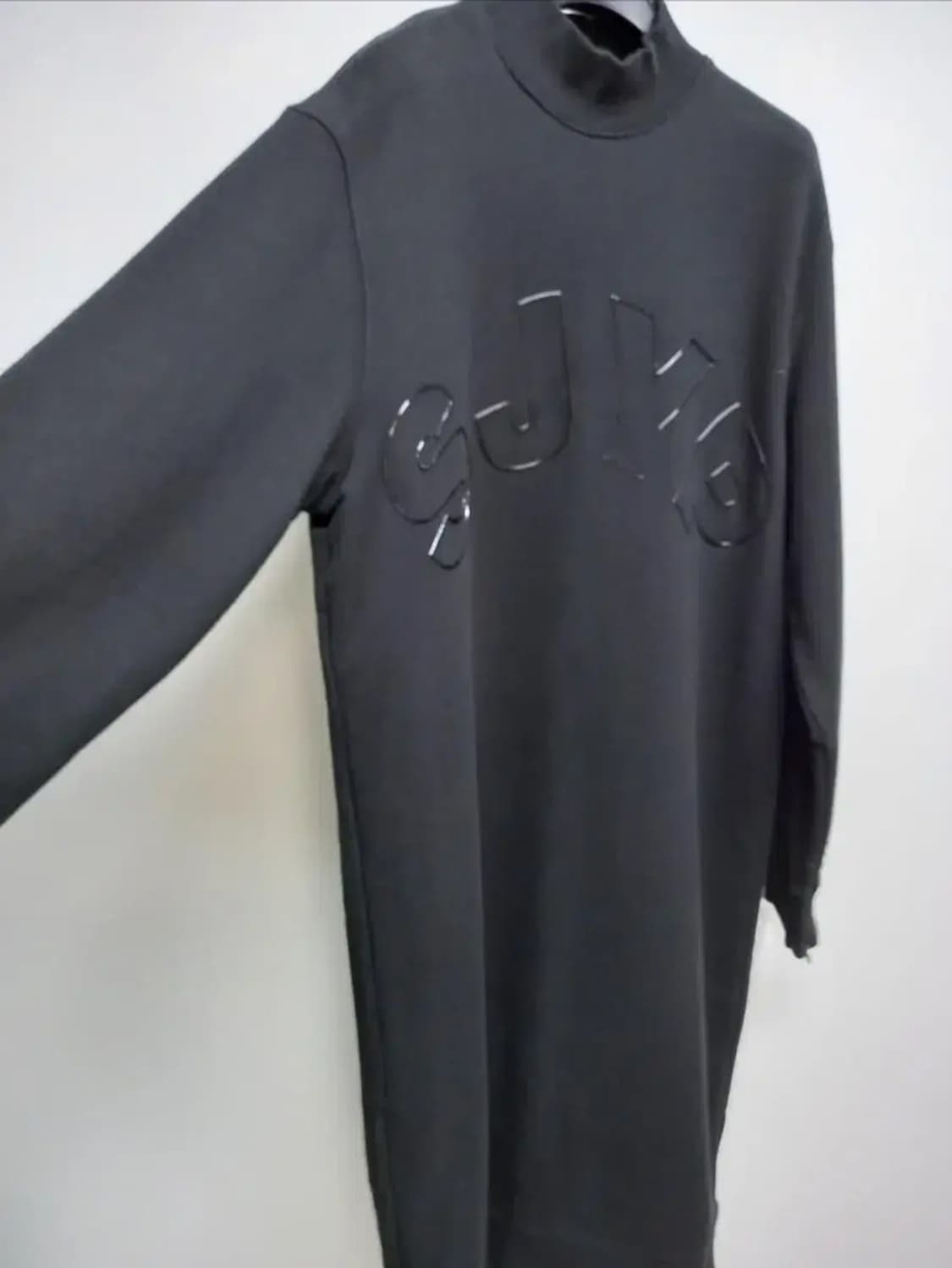 SJYP 춘추동 맥시 맨투맨형 원피스 66 상품이미지4