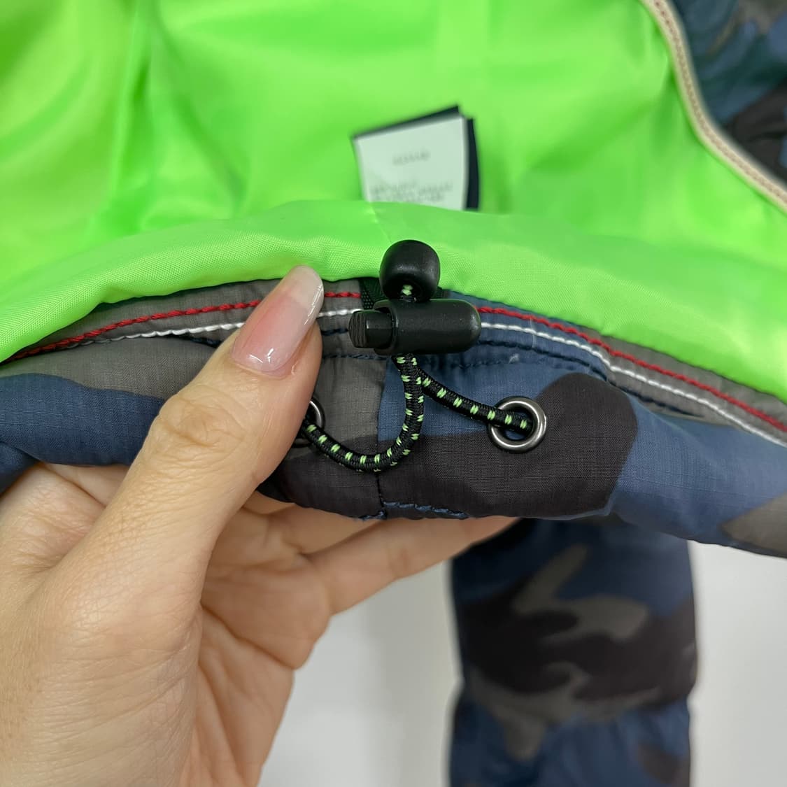 타미힐피거 자수로고 카모 패딩 점퍼 상품이미지7