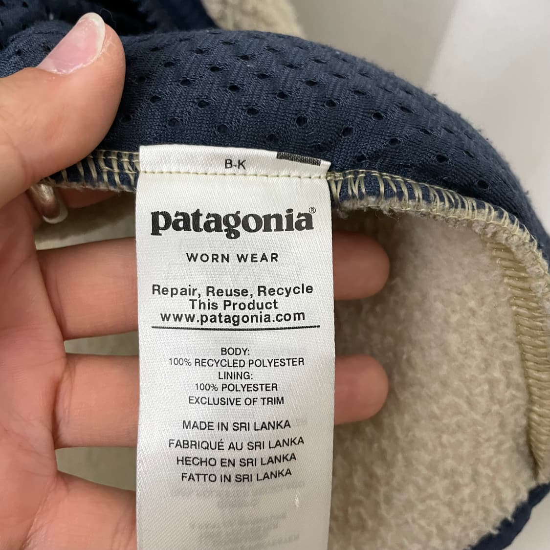 파타고니아 오트밀 신칠라 후리스 상품이미지7