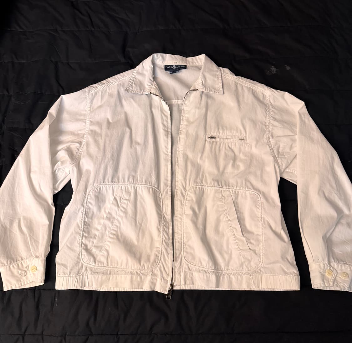 90s 레어 폴로 랄프로렌 드리즐러 해링턴 스윙탑 자켓 상품이미지1