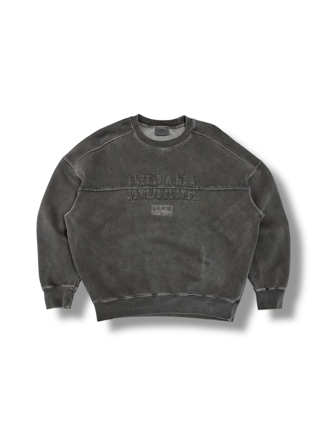 빈티지 피그먼트 워싱 스웻셔츠 맨투맨 (XL)   상품이미지1