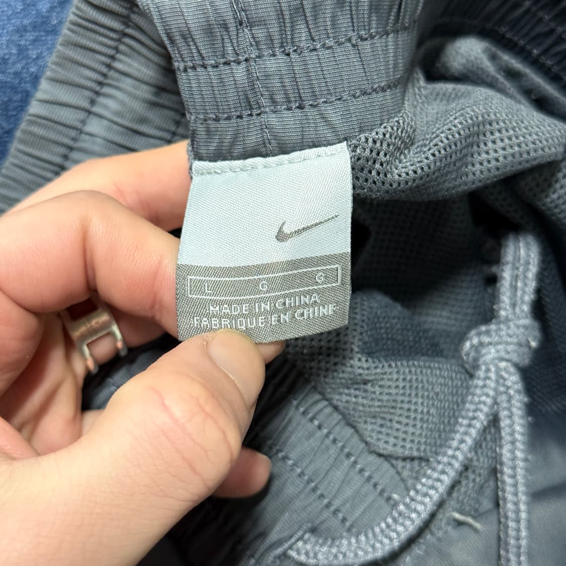 나이키 스우시 사이드라인 디테일 배색 나일론 트랙 팬츠 상품이미지7