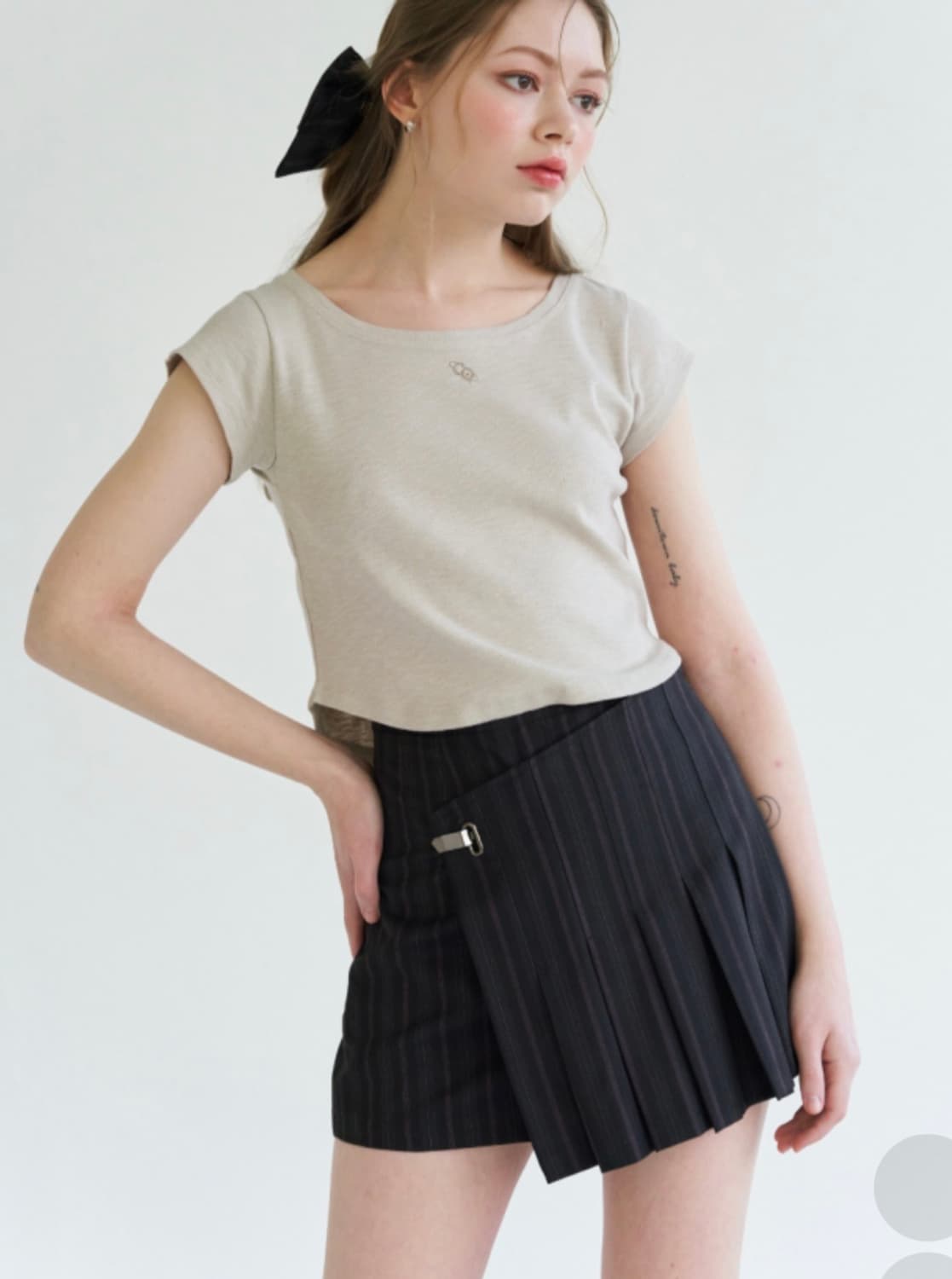체리퀴리 플리츠 스커트 2사이즈 상품이미지2
