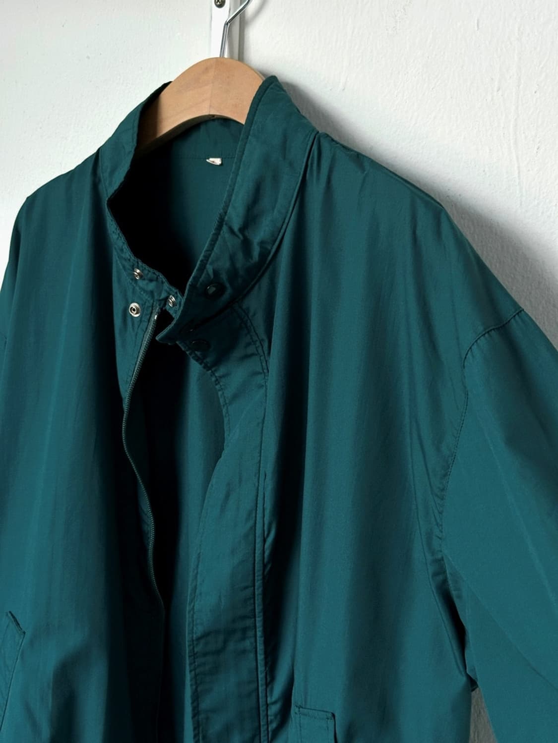 High count fabric easy blouson 상품이미지1