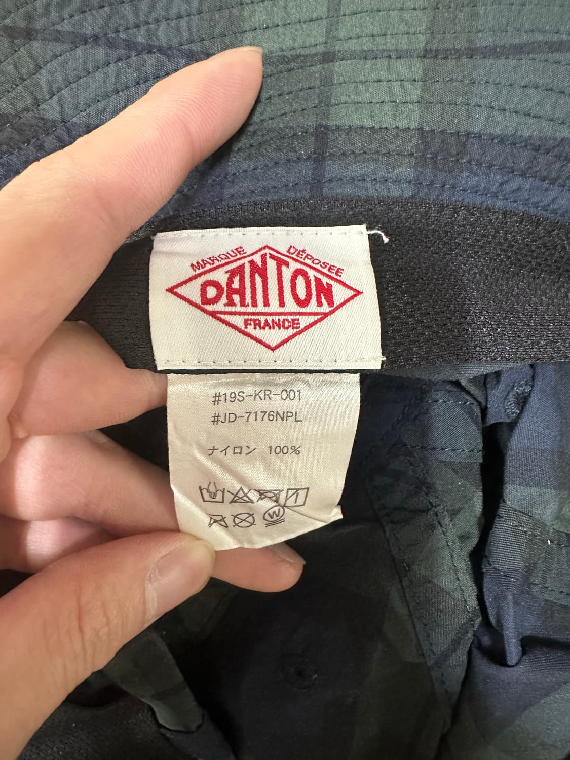 단톤 버킷햇 (체크) 상품이미지3