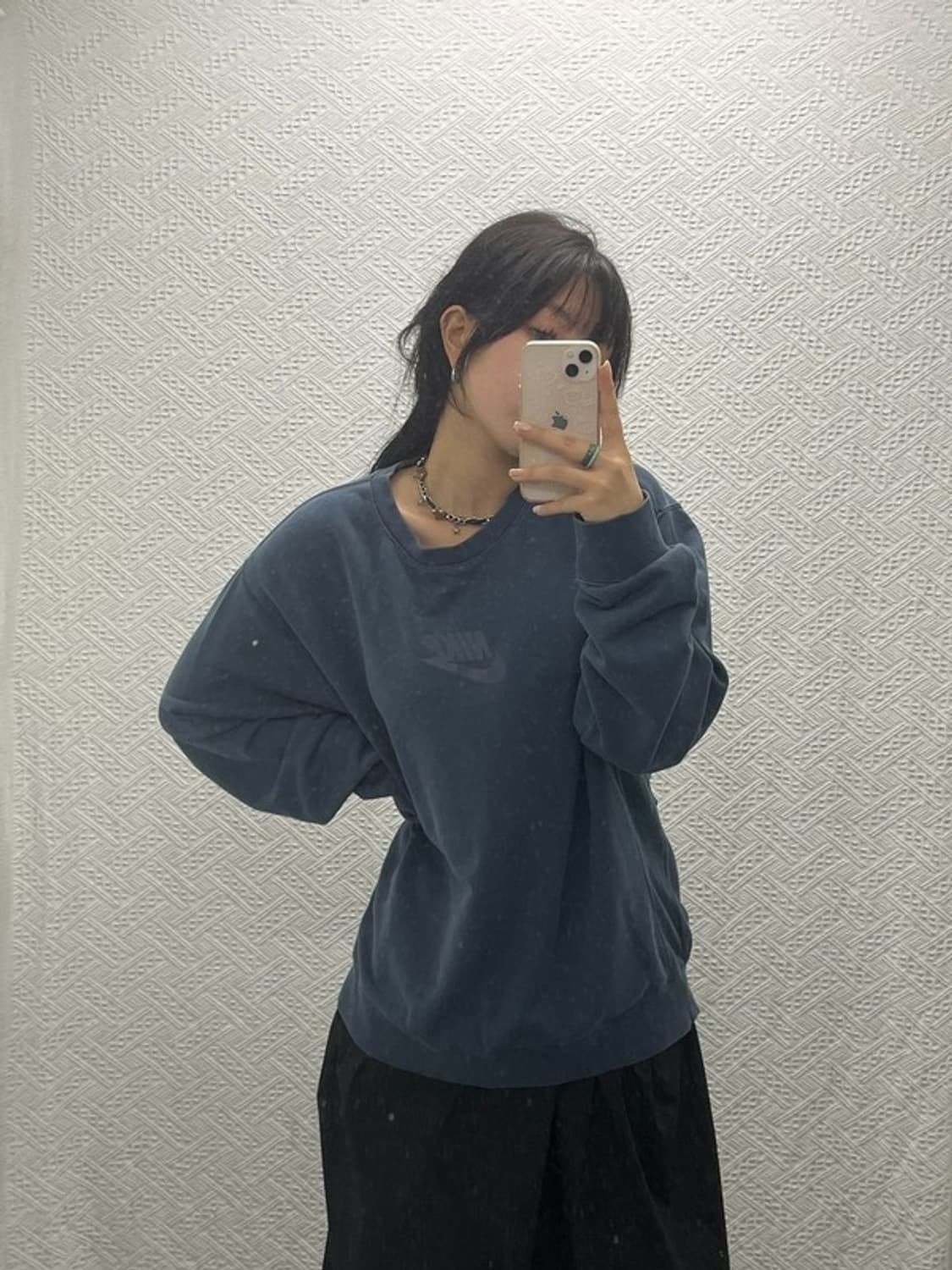 나이키 베이직 오버핏 스웻셔츠 맨투맨 XXL C06495 상품이미지2