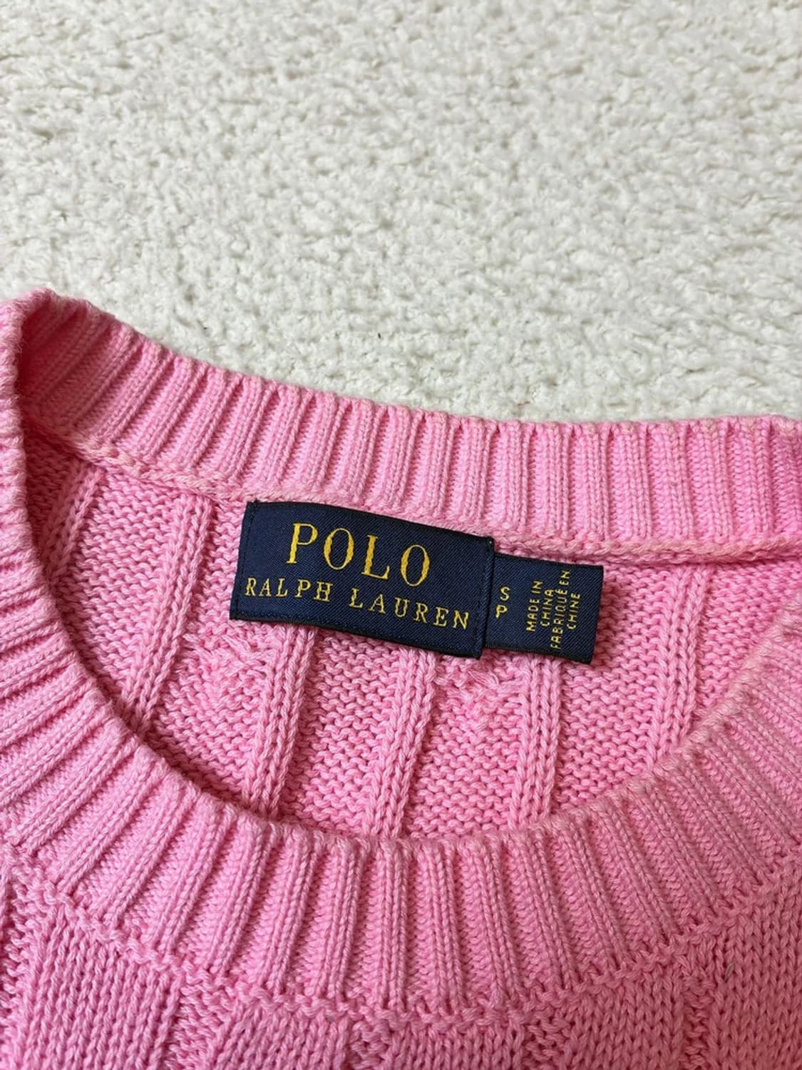 폴로 랄프로렌 신형 우먼스 반팔 니트 PN7954 상품이미지5