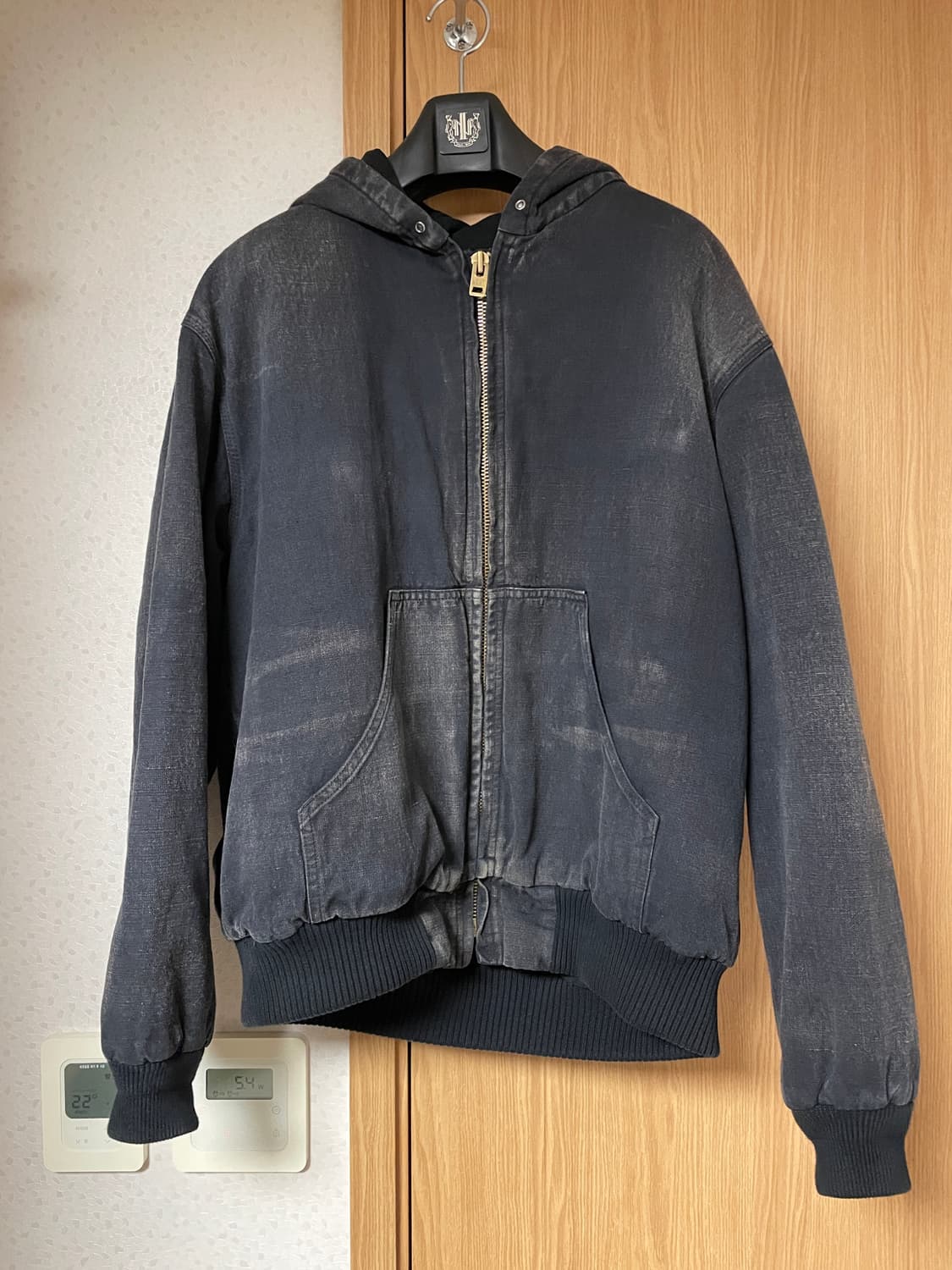 아프레쎄 실크 후디드 파카 상품이미지2