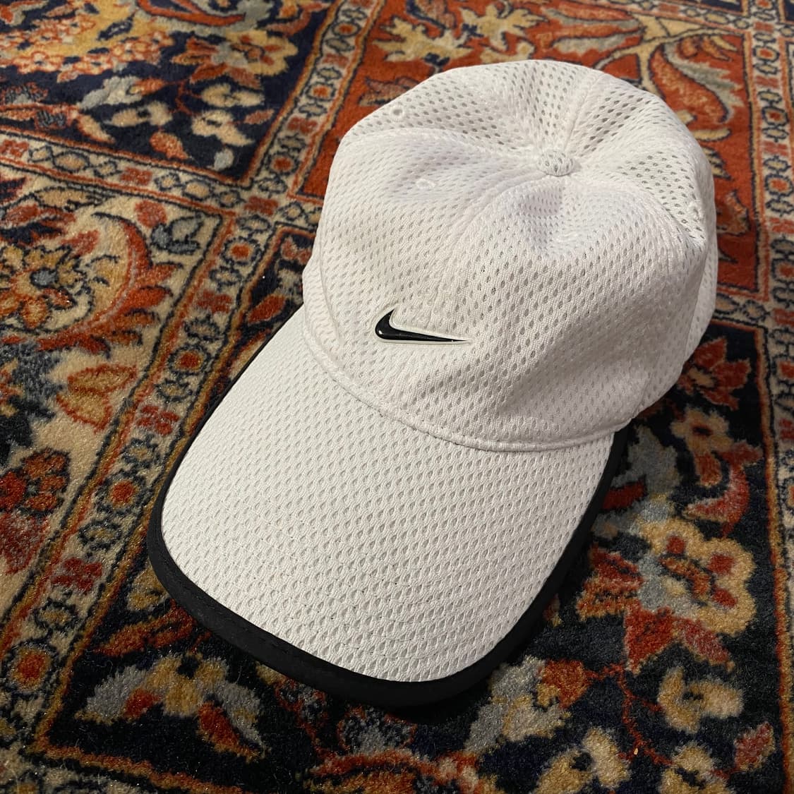 🌊00s Nike swoosh white mesh cap 상품이미지2