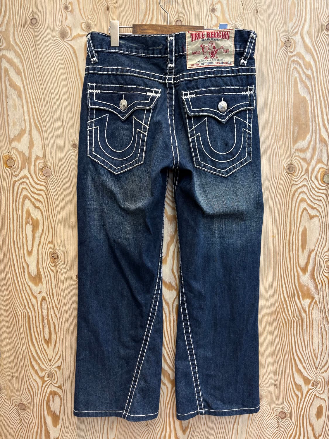 트루릴리젼 조이 빅 T 데님 팬츠 상품이미지2