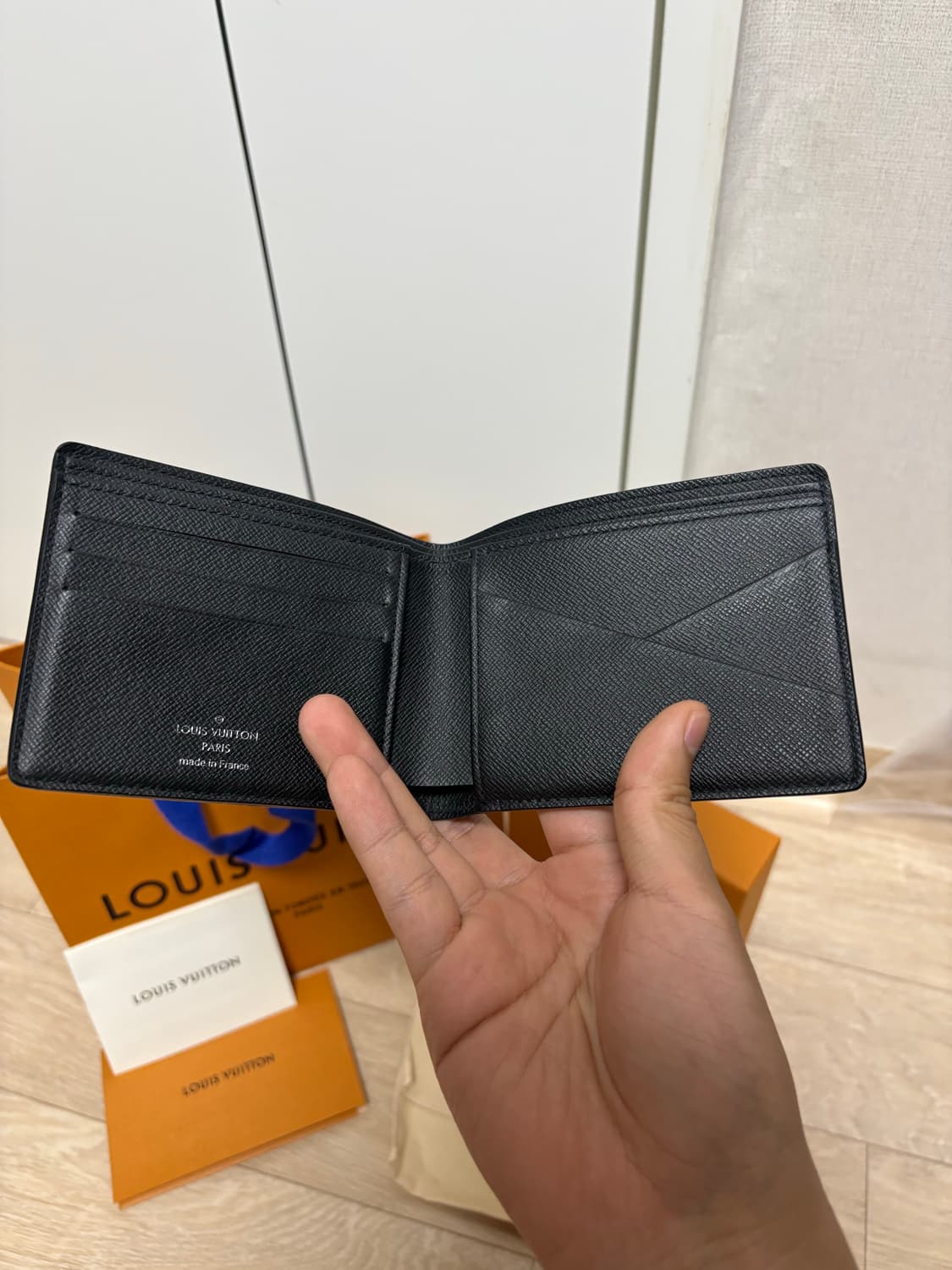 (새상품급, 풀구성) 루이비통 이클립스 멀티플 반지갑 상품이미지4