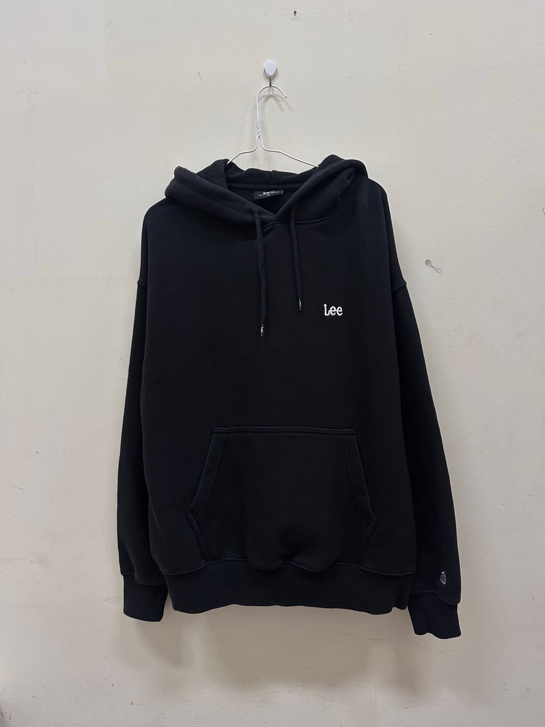 LEE 블랙 후드티 상품이미지1