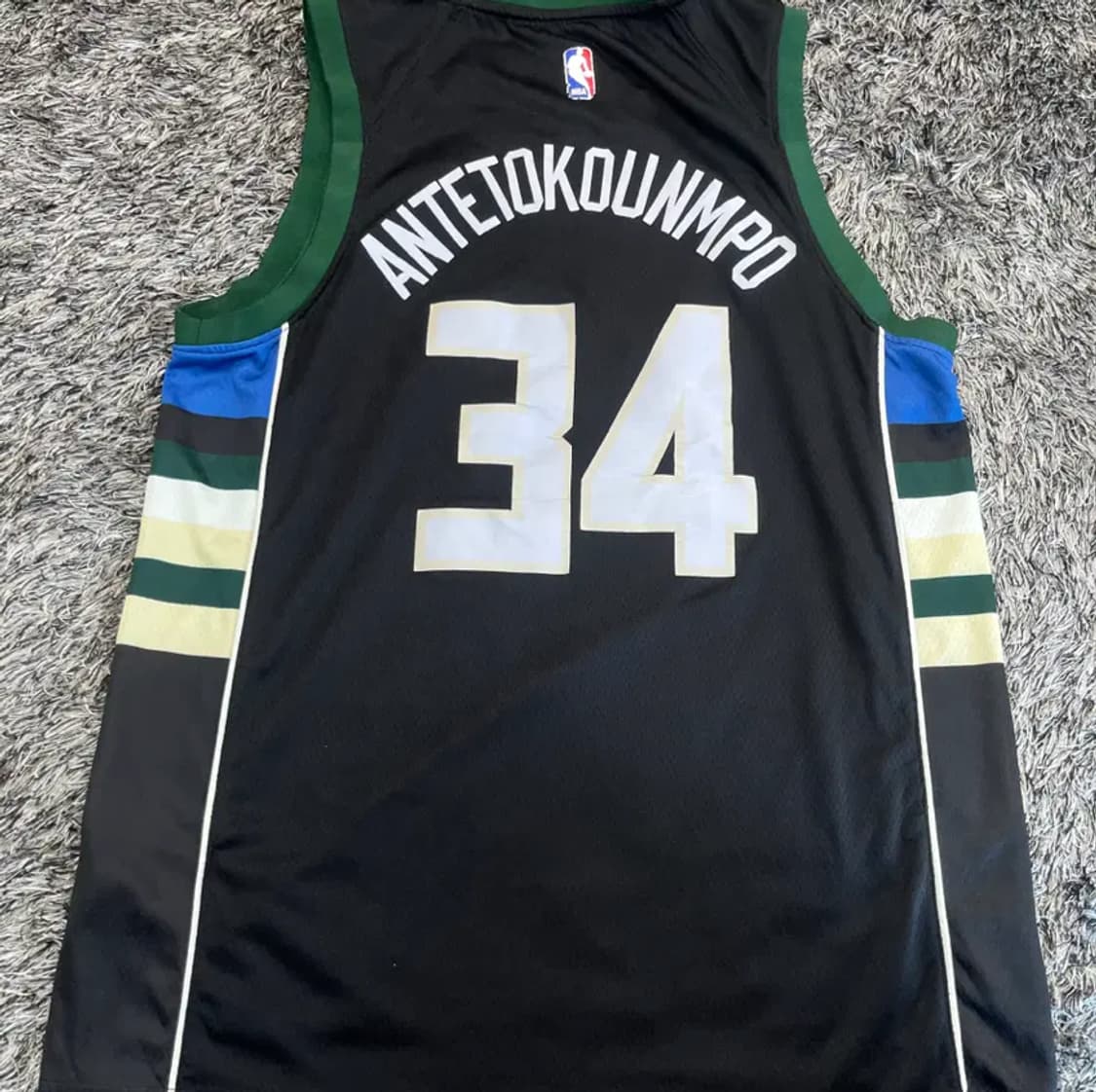 NBA 나이키 밀워키 아테토쿤보 저지 (105) 상품이미지4