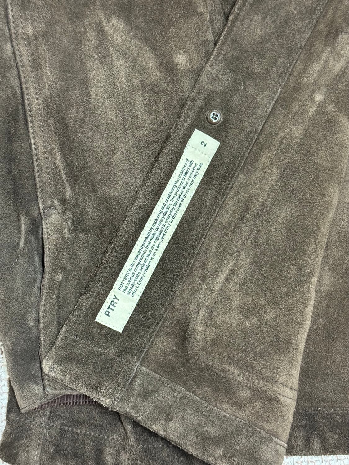 포터리 레더 초어 자켓 상품이미지3