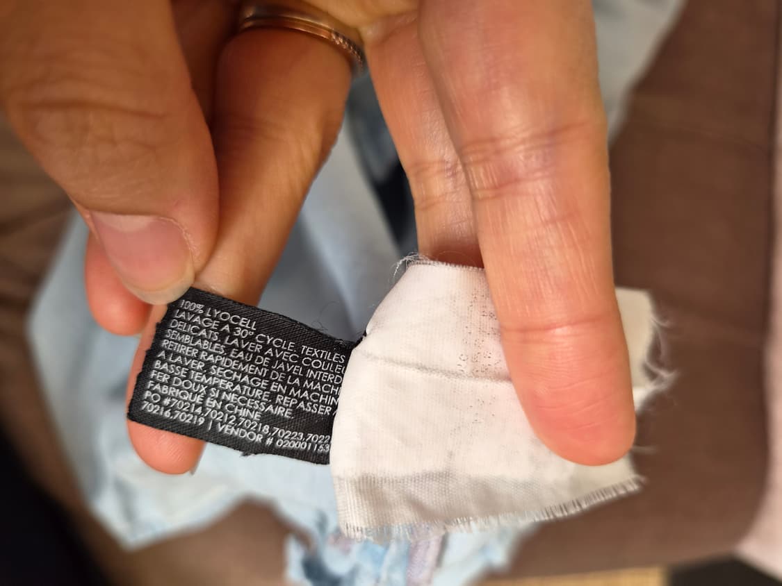 클럽모나코 여성 찰랑연청셔츠 S사이즈 상품이미지8