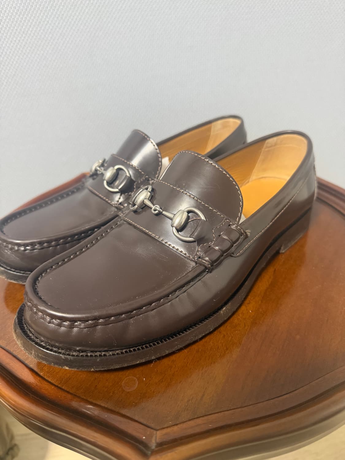 Gucci 홀스빗 브라운 로퍼 8.5 상품이미지4