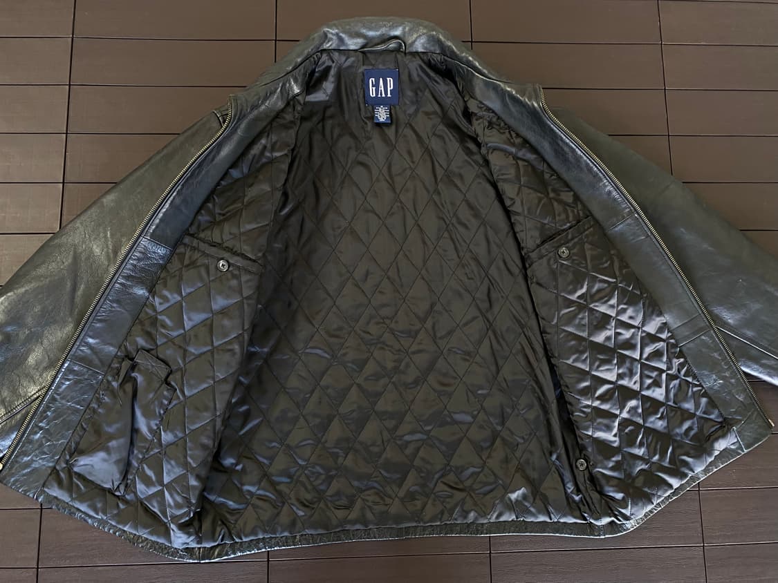 (M) 올드갭 레더 자켓 상품이미지6
