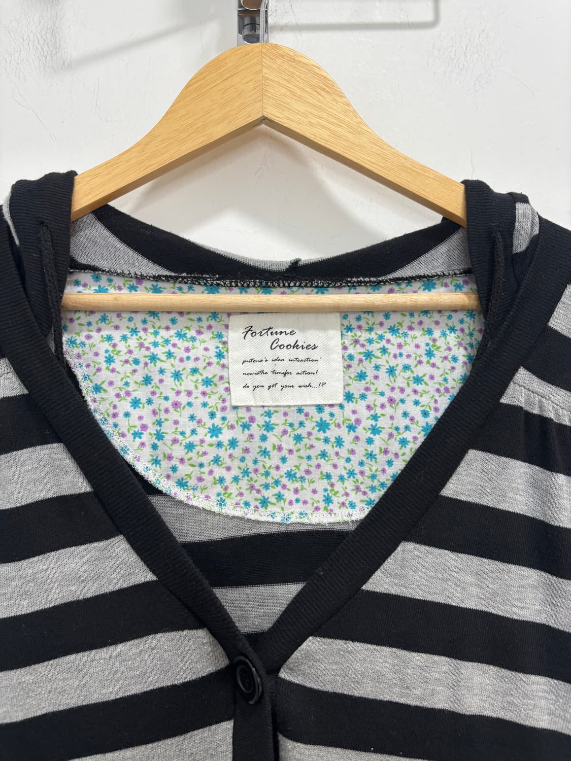 고스룩 y2k 레이어드 가디건 상품이미지6