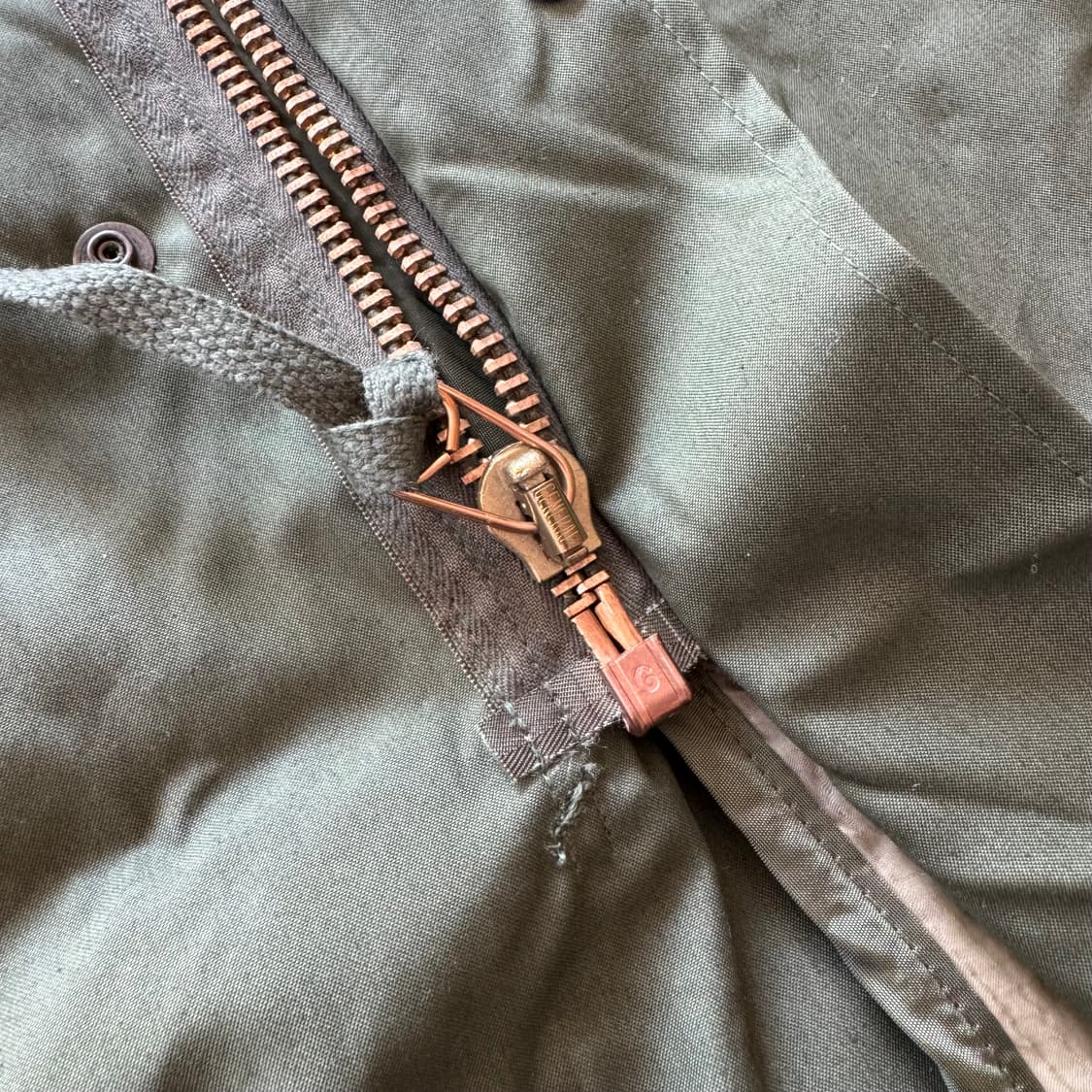 (M) 데드스탁 M65 피쉬테일 개파카 오리지널 풀세트 상품이미지6