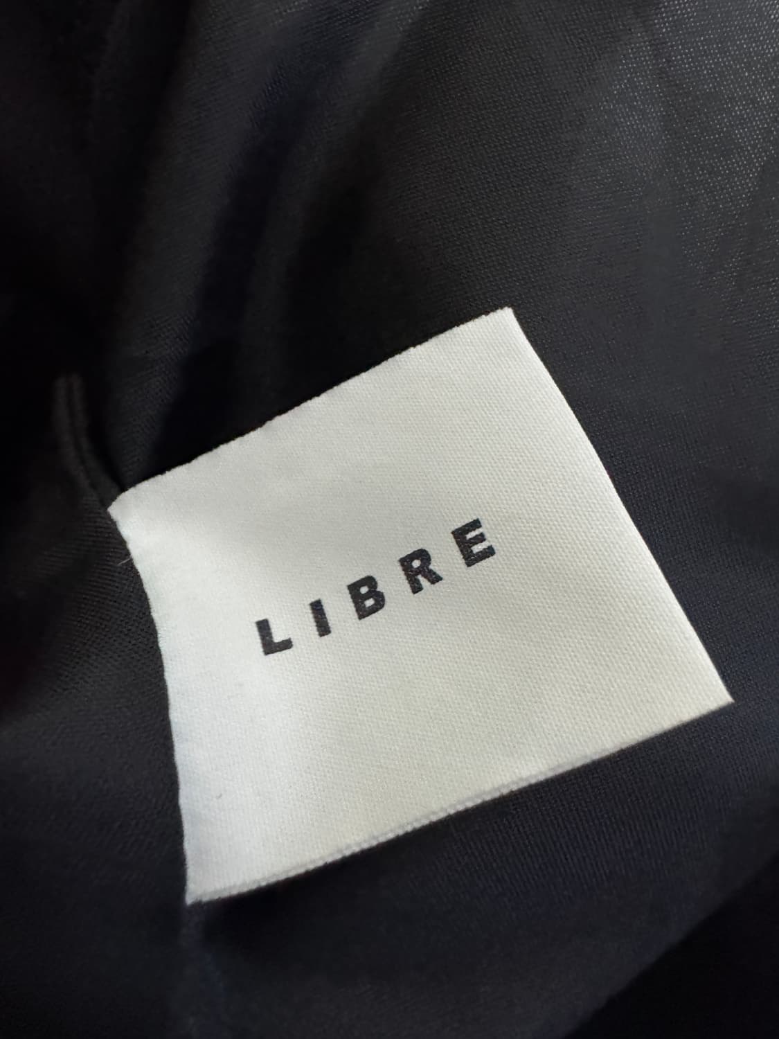 여성 리브레 LIBRE 미니멀 더블 크롭 자켓 S 블랙 상품이미지4