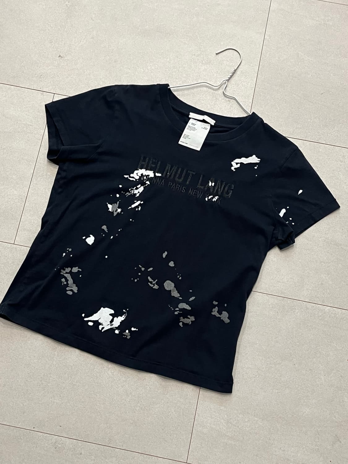헬무트랭 그래픽 티셔츠 상품이미지2