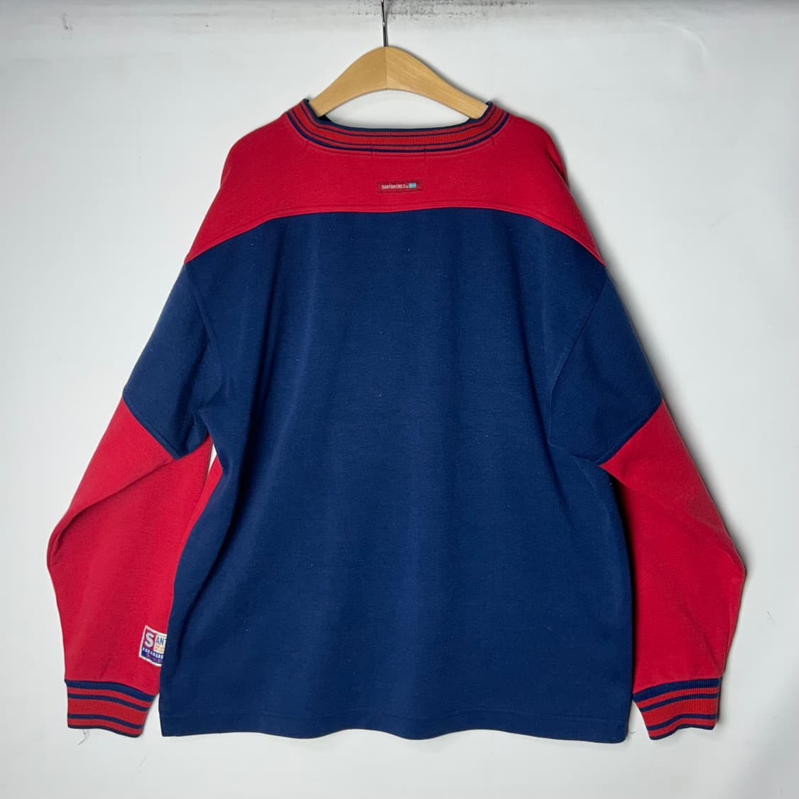 [Captain Santa] OLD 산타월드 배색 맨투맨 상품이미지2