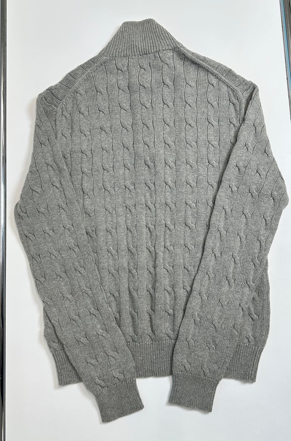 폴로 랄프로렌 꽈배기 니트 M 상품이미지4