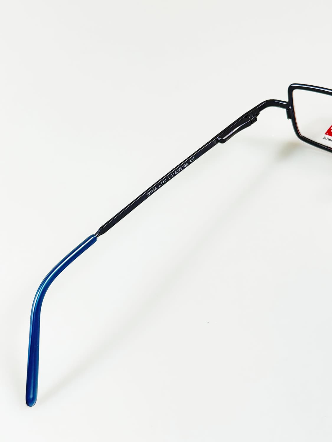 90s Le Coq Sportif 블루 메탈 슬림 스퀘어 빈티지 안경 상품이미지7