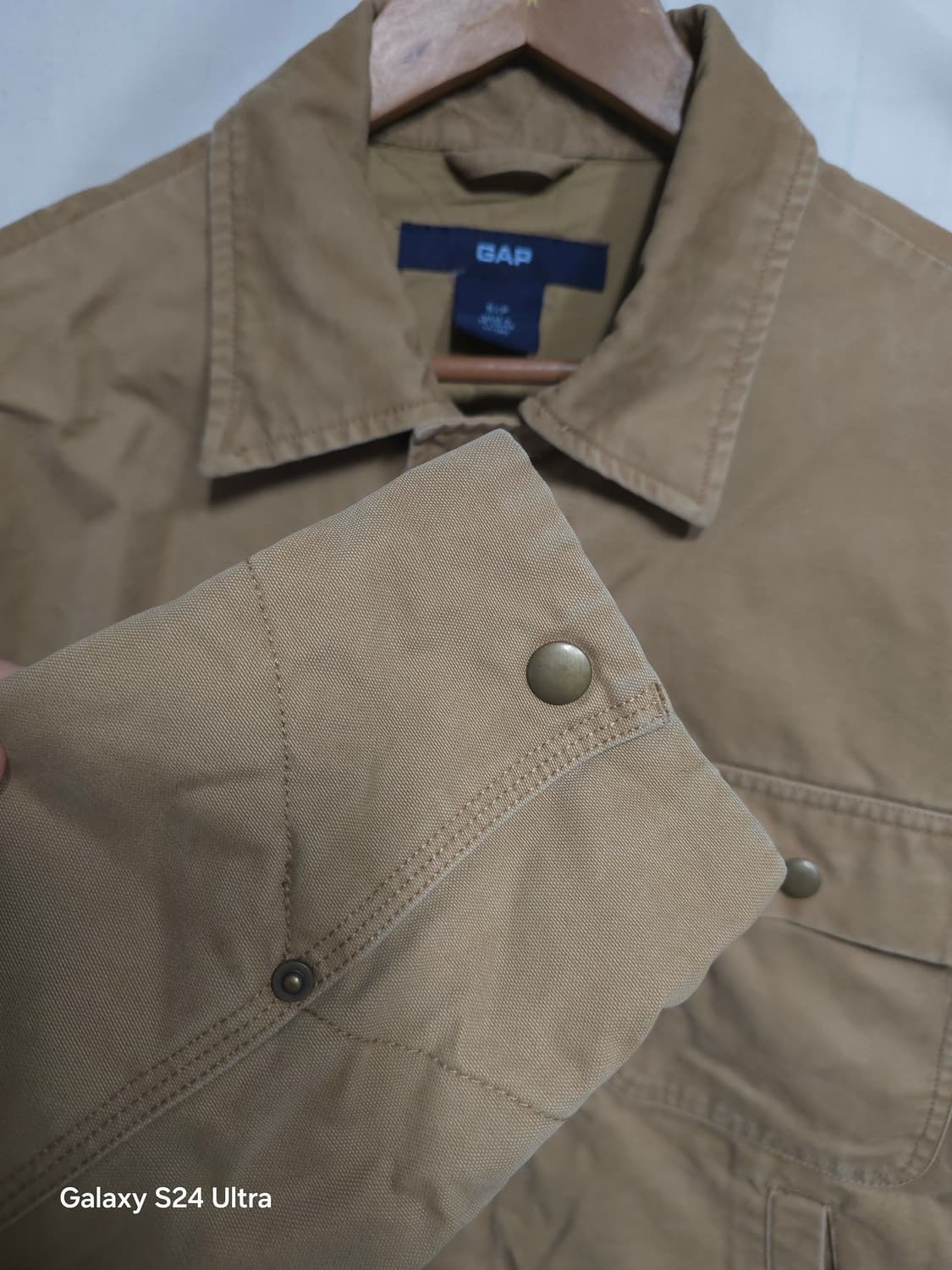 GAP 갭 누빔 면 점퍼 S ✨️정품 일본빈티지✨️ 상품이미지5